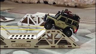 Ldarc X43 Crawler Desktop Off Roader 143 Simulation Full Time 4Wd Remote Control Rc Car