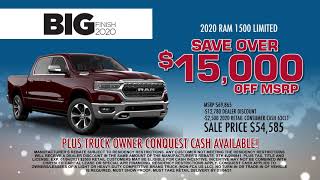Big Finish 2020 Sales Event | SouthWest CDJR
