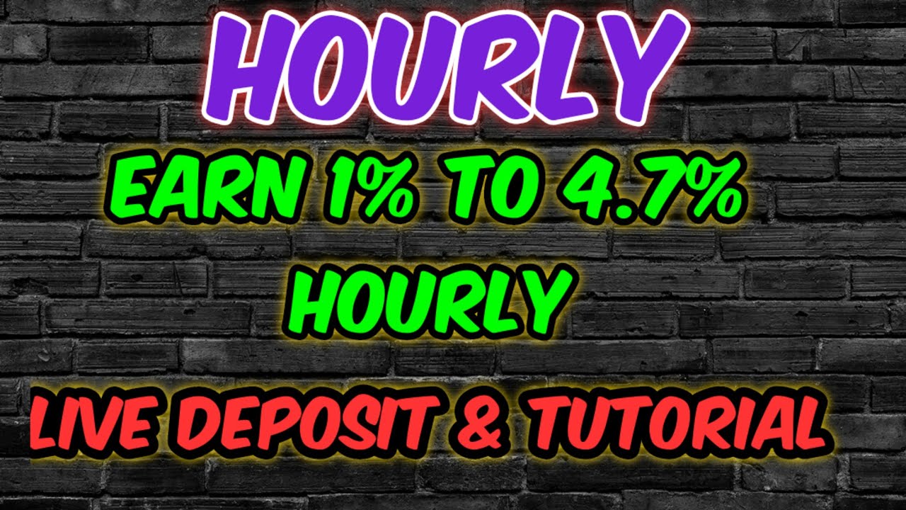 Hourly / Live Deposit 350 USDT & Tutorial