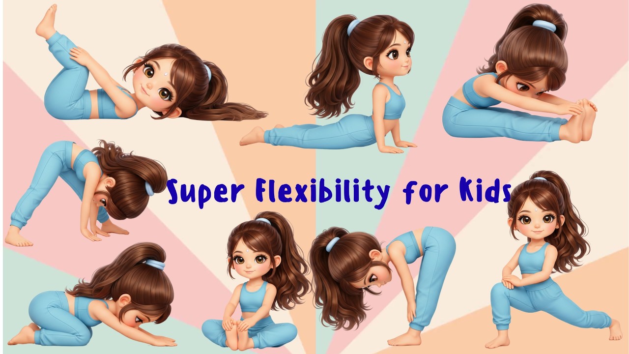 Super Flexibility in 5 Minutes! | Yoga for Kids Health | Yoga Poses for Kids | Yoga for Children