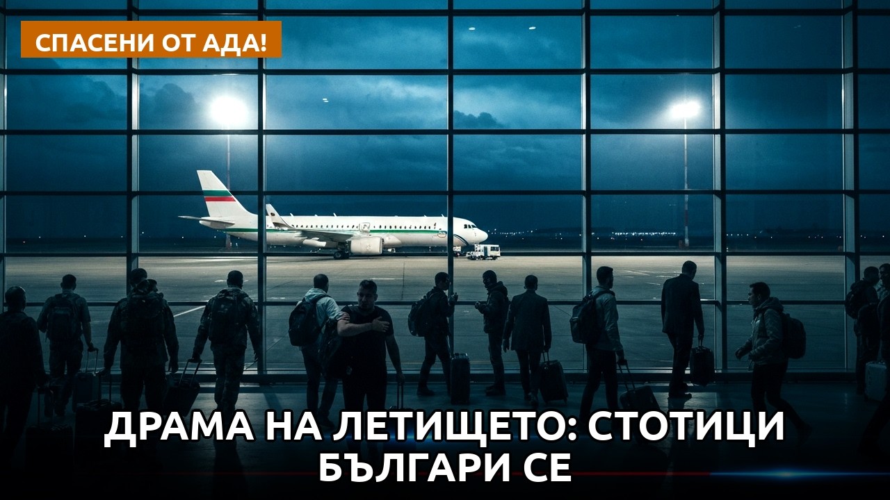 Драма на летището: Стотици българи се спасяват от Близкия изток