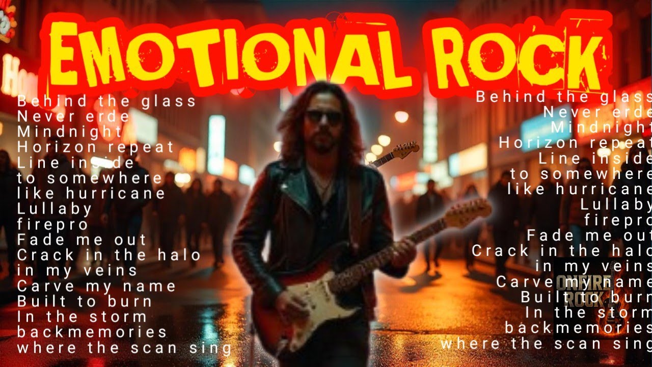 Emotional Rock Anthems 💔🔥 | Songs That Hit You Deep #rockballads #rock ...