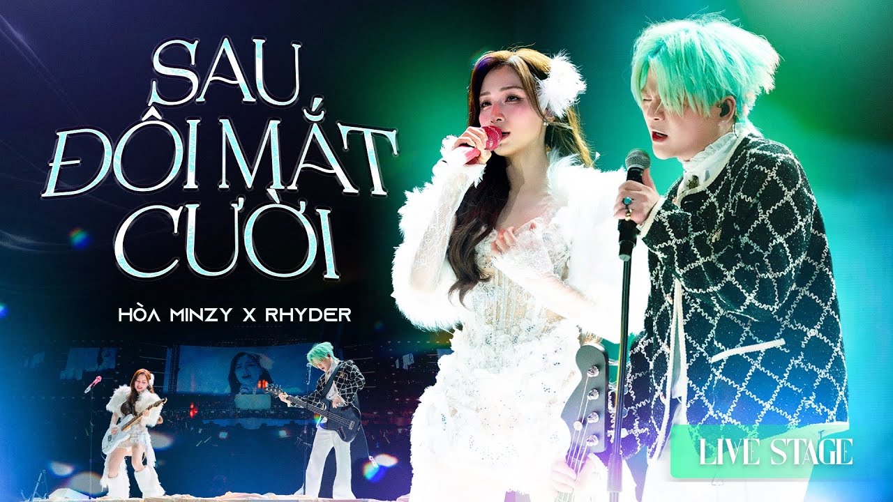 [FANCONCERT BẮC BLING] HOÀ MINZY, RHYDER bùng nổ với bản live đầu tiên của ca khúc Sau Đôi Mắt Cười!