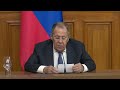 Совместная пресс-конференция С.Лаврова и Б.Абдельати, Москва, 3 апреля 2026 года