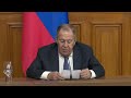 Совместная пресс-конференция С.Лаврова и Б.Абдельати, Москва, 3 апреля 2026 года