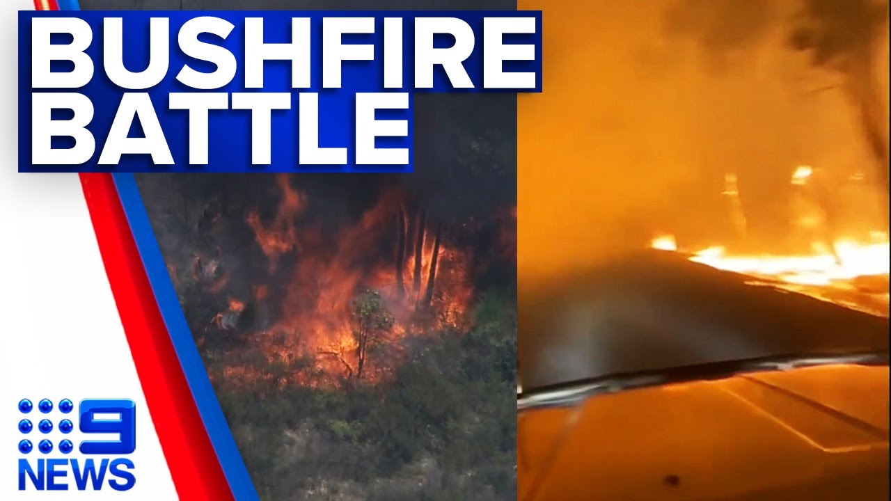 Blaze rages out of control in WA | 9 News Australia