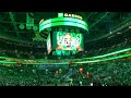 Boston Celtics starting lineups and intro vs Cleveland Cavaliers 12/22/2021 (Tacko Fall’s return)