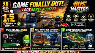 😱 Bus Masters India RELEASE UPDATE 🔥 Android First | Beta Testing Next Week!