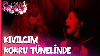 Kıvılcım korku tünelinde üç buçuk attı😨 - Selena Özel Sahneler