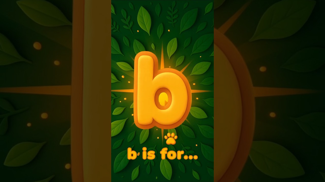 B is for Bunny! 🐰 (Alphabet Song for Kids)