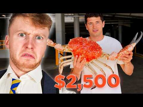 $1 vs $100,000 Exotic Food