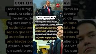 Trump y su Optimismo con una Cuba Libre #shorts