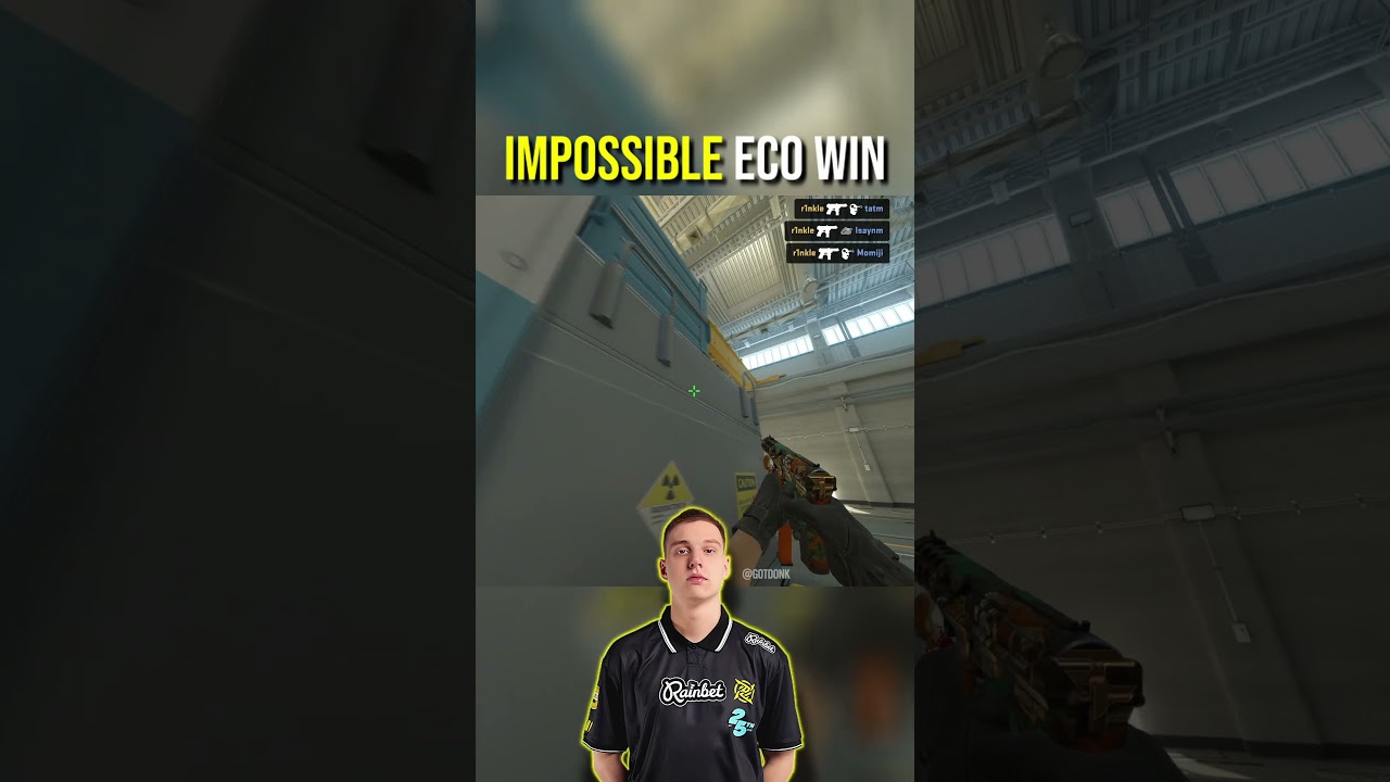 1v5 With A TEC9?! r1nkle Breaks Nuke Completely 😱🔥