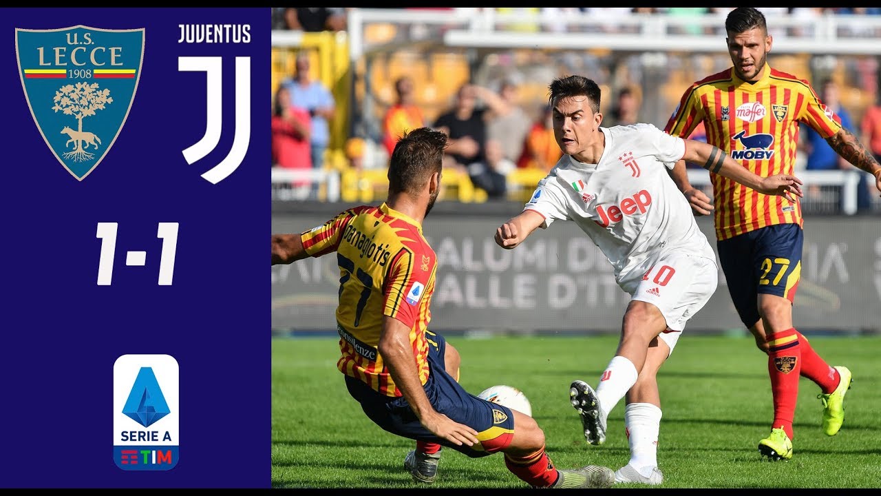 Afbeeldingsresultaat voor lecce juventus 1-1 2019