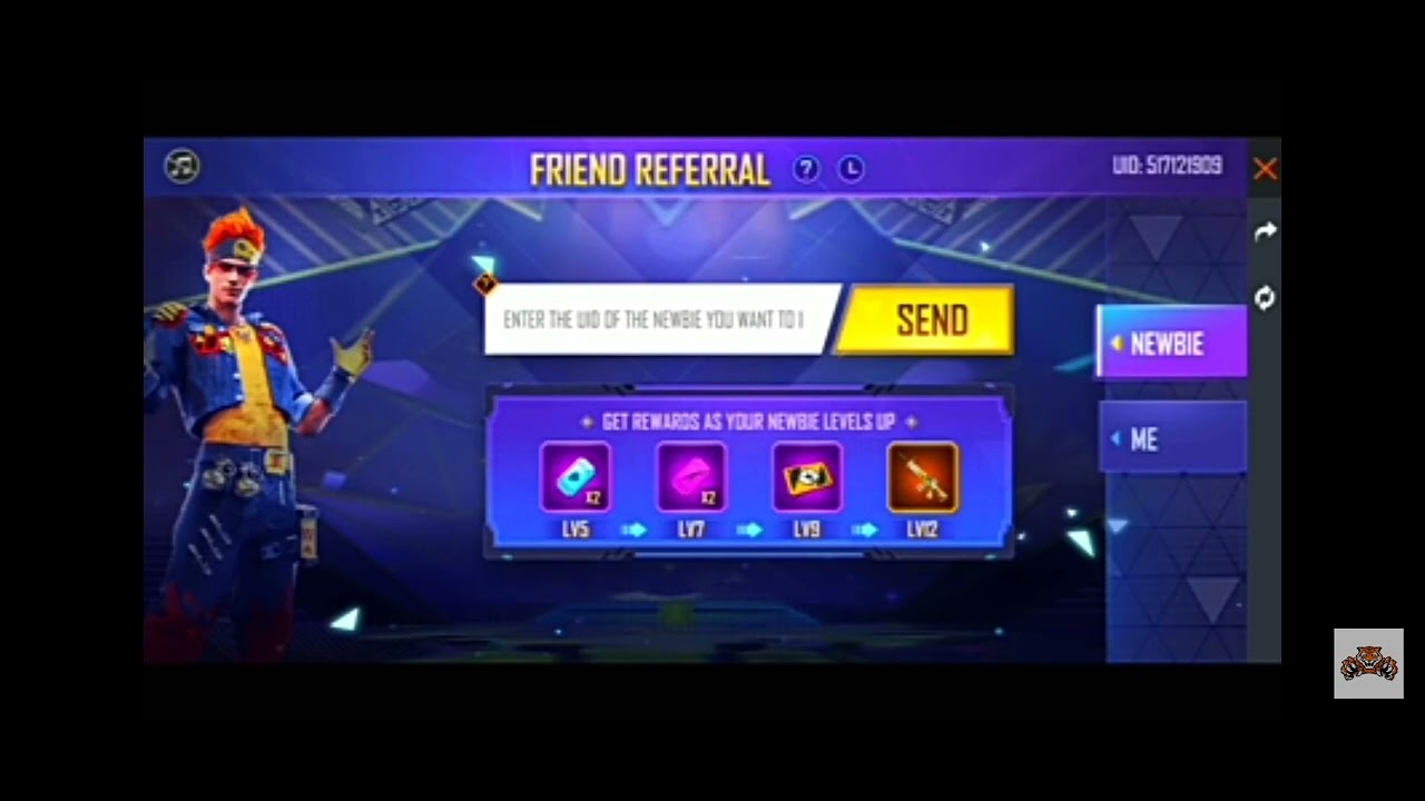 free fire Friend REFERRAR EVANT compleate full information