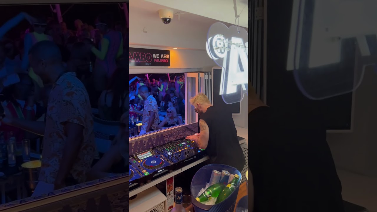 James Hype Backstage in Ibiza 2024 