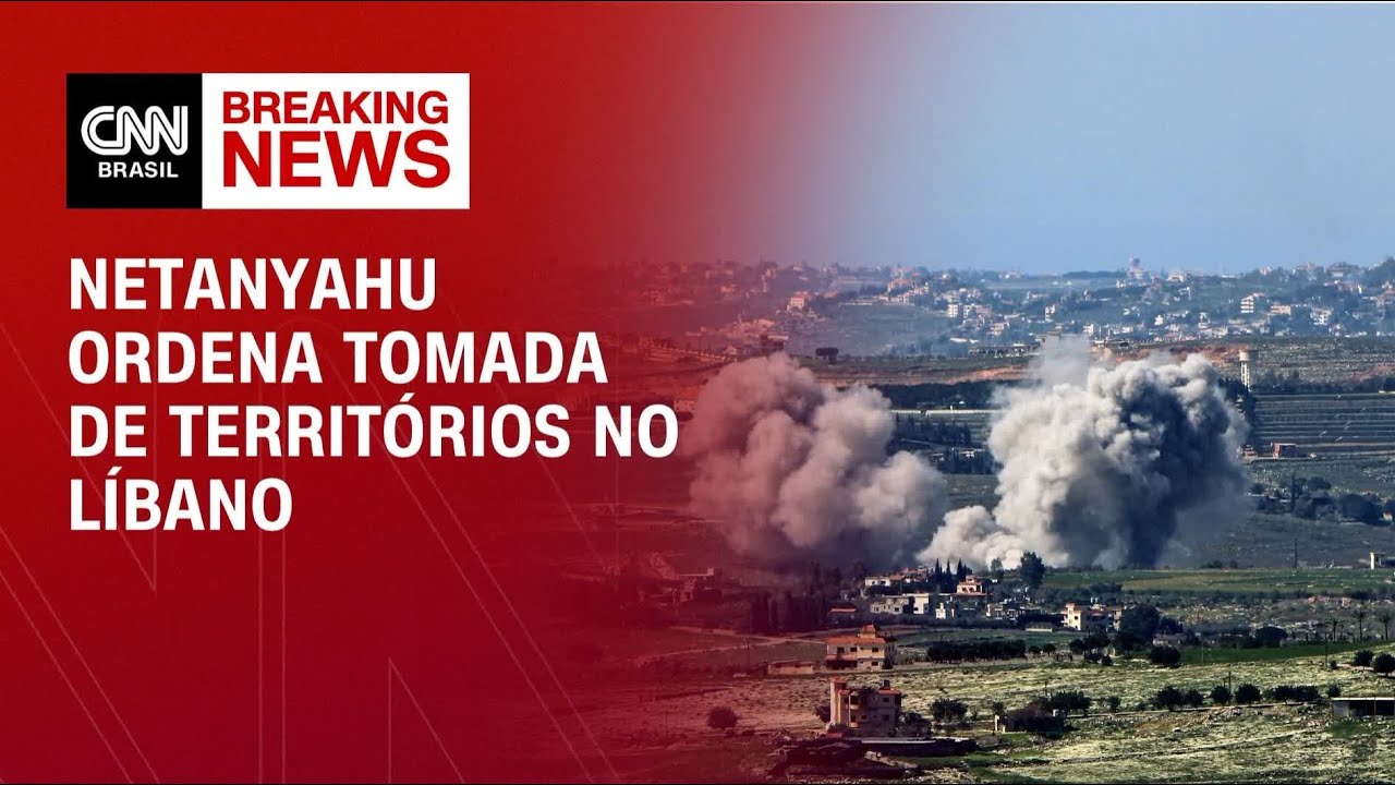 Guerra no Oriente Médio: Netanyahu ordena tomada de territórios no Líbano | BASTIDORES CNN