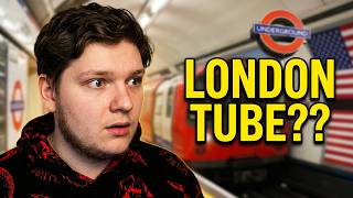American Reacts to "How to take The Tube in London"