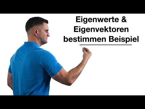 Determining Eigenvalues ​​& Eigenvectors Example | Math by Daniel Jung