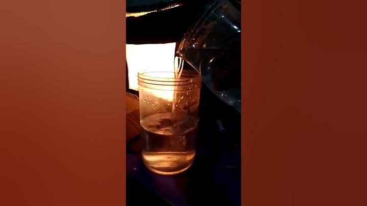 Cara Menuang Air