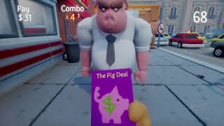 Dreams PS4 Creations ~ Annoying People on the Sidewalk... by Drifty254