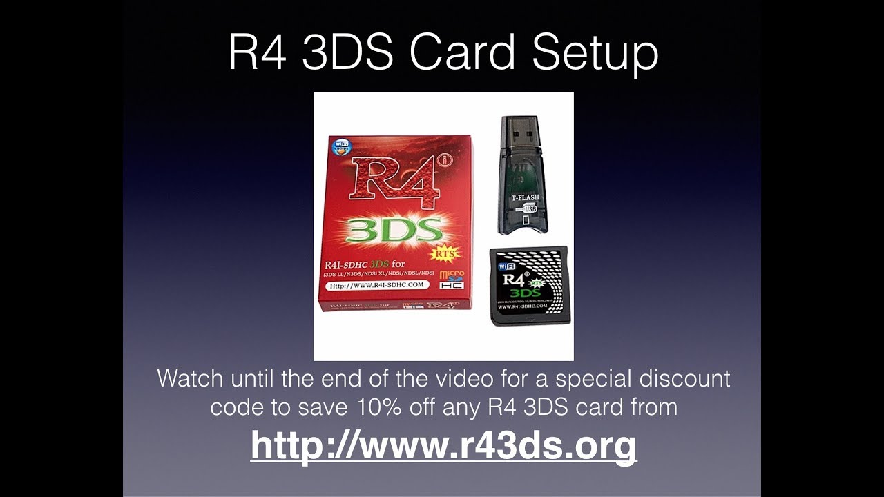 R4 3DS Setup - YouTube