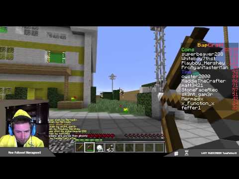 NUKETOWN! MINECRAFT - Sticks and Stones Minigame on BAPCRAFT.COM!