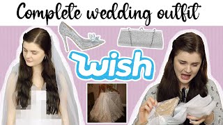 I bought an ENTIRE bridal outfit from WISH!! 👰 Success or scam?! 🙀