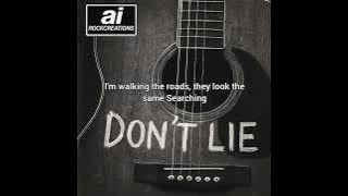 Don't Lie - An Oasis Unplugged AI Song By AI RockCreations 