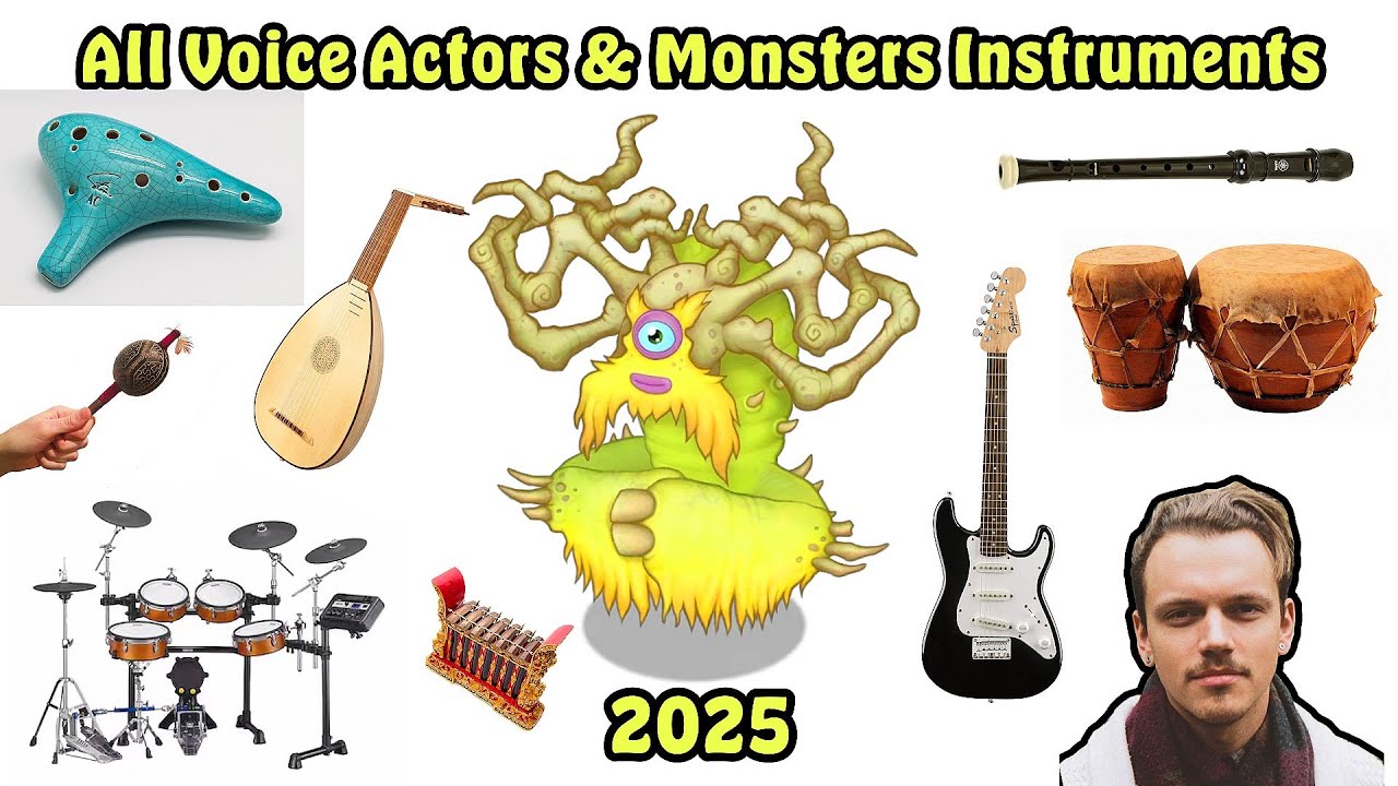 All New Monsters Musical Instruments & Voices Released in 2025 | My Singing Monsters