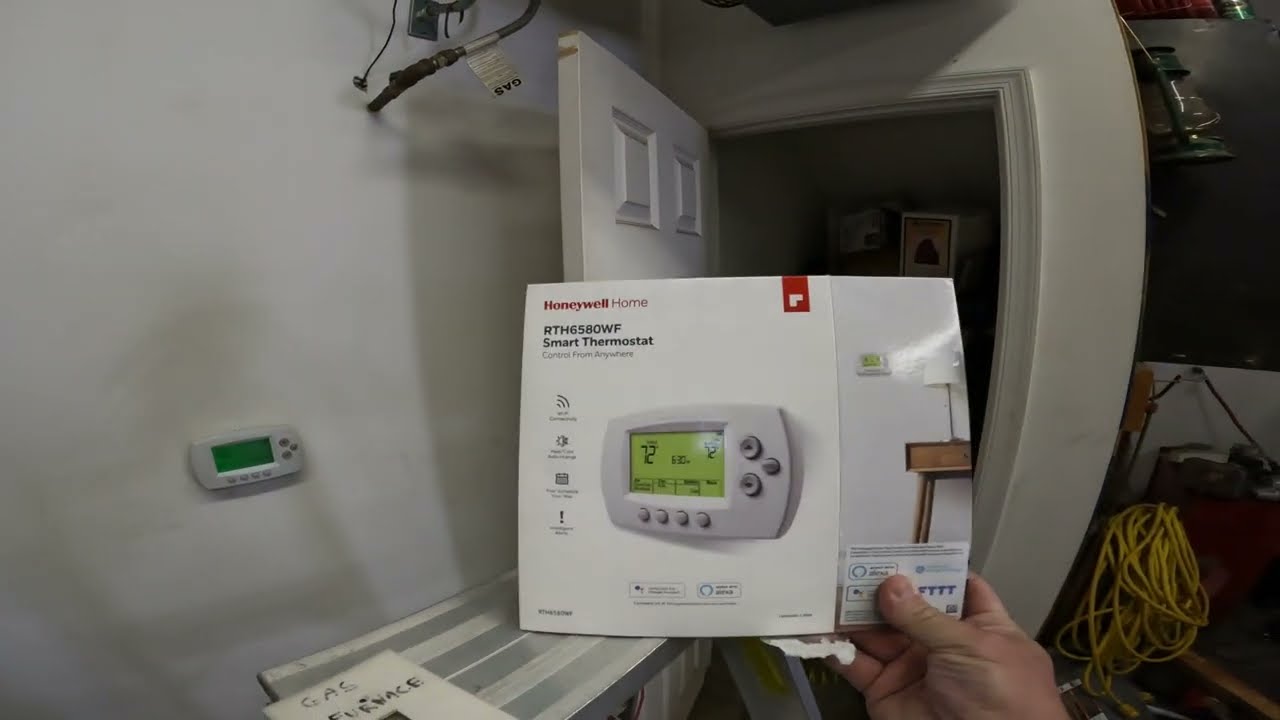 Wifi Thermotat for Gas Furnace. How I added the "C" Wire for Thermostat