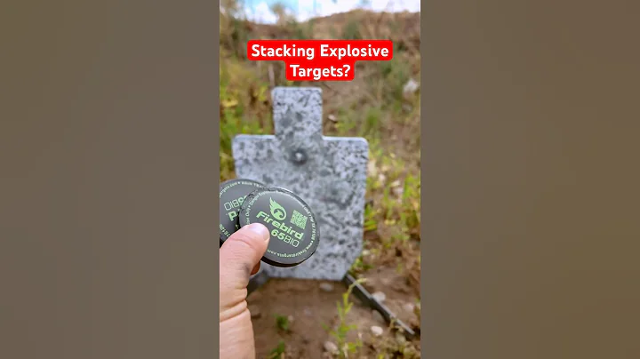 What Happens If You STACK Multiple Exploding Targets? (Test) *Results* #civtac #pewpew #explosion