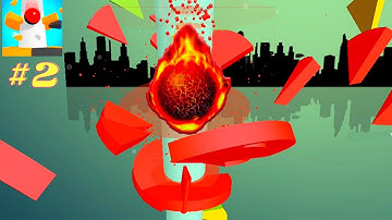 Helix Jump 3D-All Levels (4-5)-MAX LEVEL Gameplay Android,iOS #Shorts