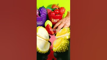 Slice, Chop & Play Satisfying Cutting Durian 🫒 ASMR #amazing #asmr #short #shorts #subscribe