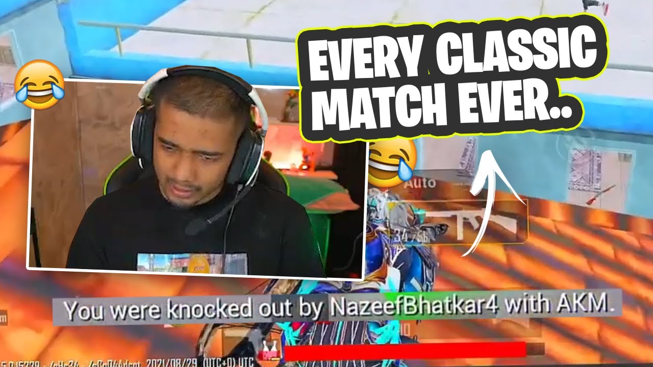 EVERY BGMI CLASSIC MATCH EVER... *EPIC 😂* | Funny Highlights - YouTube