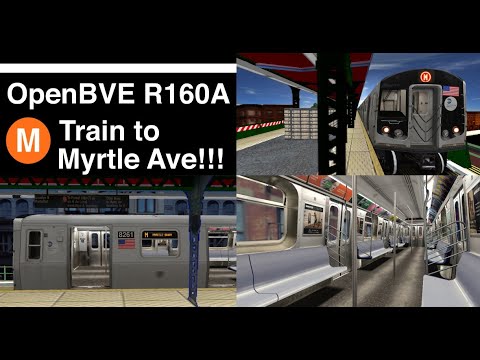 Openbve R16 Pack OpenBVE HD: Virtual ride on the R160A (M) Shuttle train to Myrtle Ave ...