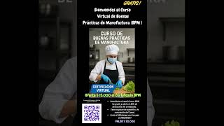 Curso BPM Gratis | Certificado por Solo $15.000 | Manipulación de Alimentos