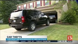 Stolen police vehicle recovered; two arrested