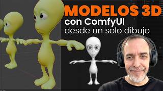 De dibujo a modelo 3D con IA: Flujo de trabajo profesional en ComfyUI (Hunyuan3D)