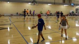 Mexico Spooktacular Pickleball.  OMX 1/8 Finals. Game 1. Lincoln/Geenen vs Connors/Robinson