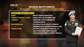 BRIPTU RENITA RISMAYANTI, POLISI WANITA TERBAIK PBB TAHUN 2023