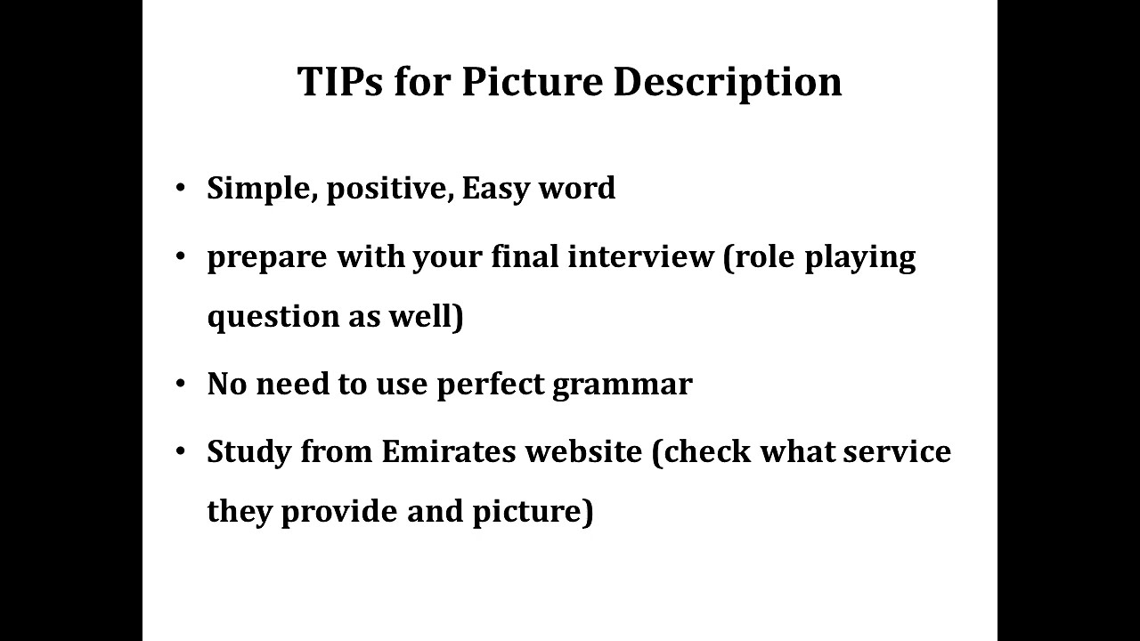 How To Describe Picture At Emirates Part 2 YouTube How To Describe Picture At Emirates Part 2 YouTube