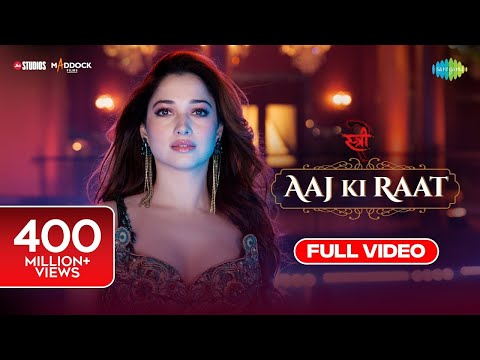Aaj Ki Raat Full Song Stree 2 Tamannaah Bhatia Rajkummar Rao Sachin Jigar Madhubanti Divya Amitabh 