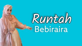 Runtah - Bebiraira | Biwir berem berem (Video lirik ) #EmbunLirik #liriklagu #runtah #doelsumbang