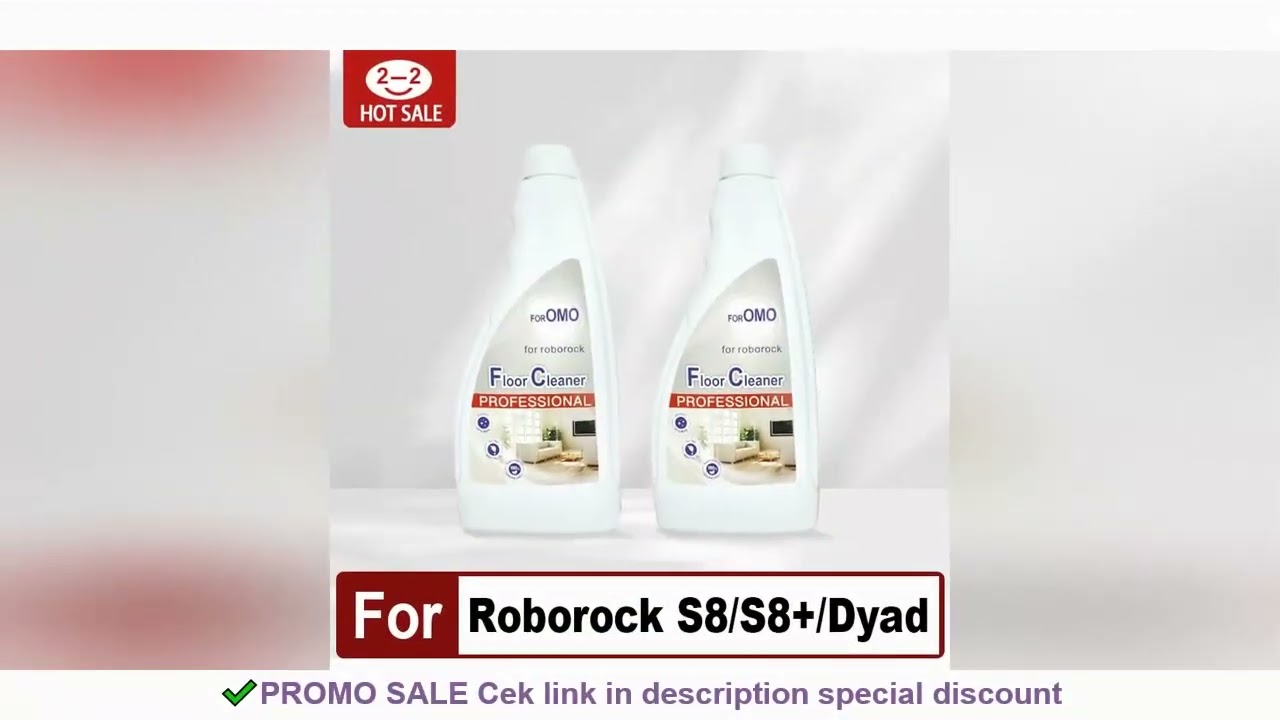 For Roborock Xiaomi and OMO Joint Floor Cleaning Liquid Solution S8 Pro Ultra/S8/S8+/Q5/Q7 Series/S7