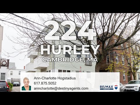 224 Hurley Street 1, Cambridge, MA home video tour
