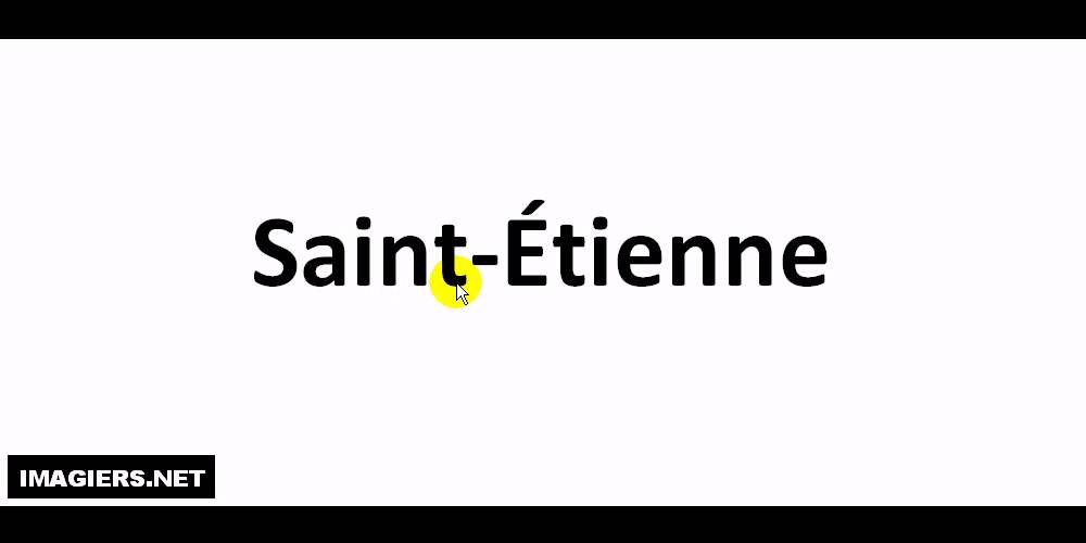 How to pronounce in French Saint Étienne YouTube