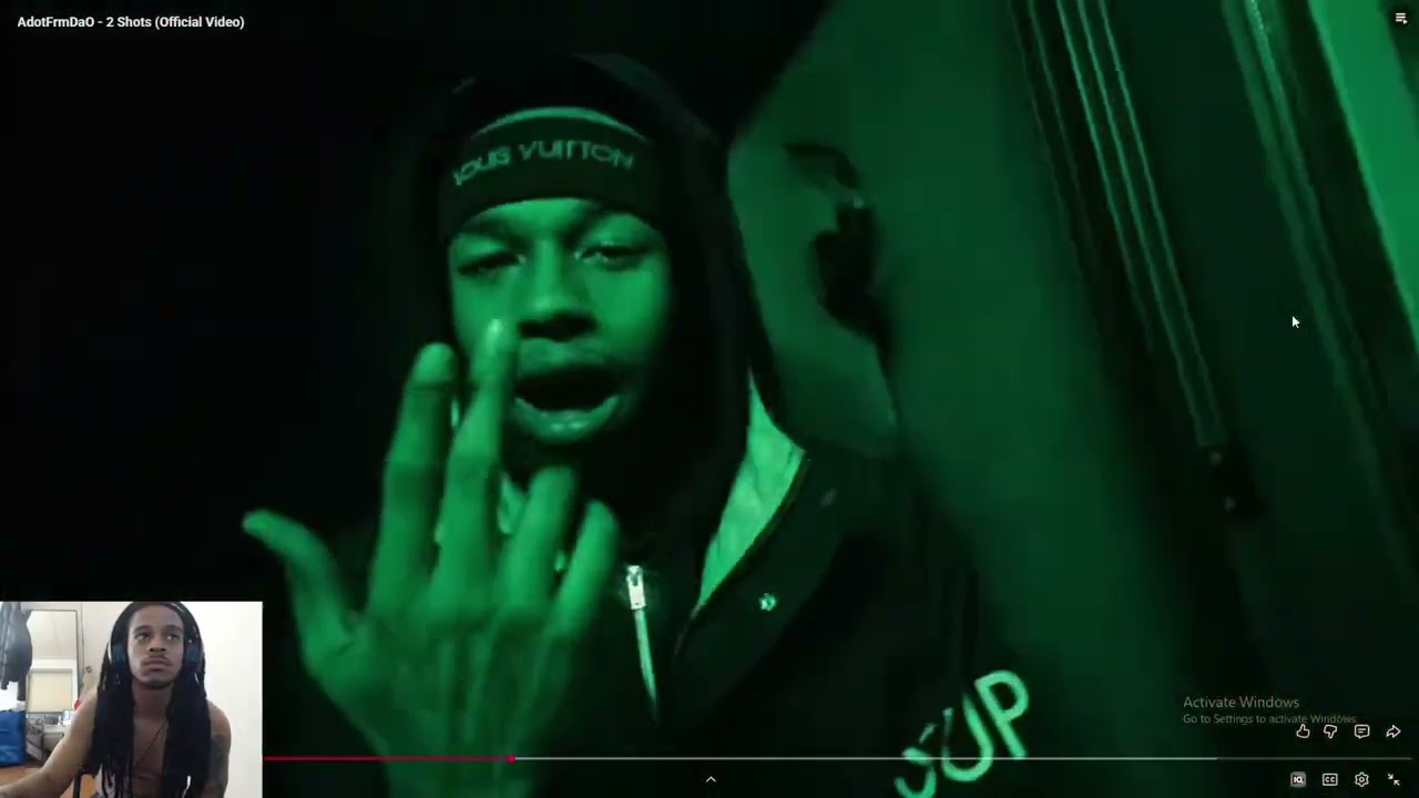 C Blu Reacts To AdotFrmDaO - 2 Shots (Official Video)