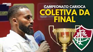 Press Conference - 2026 Carioca Championship Final - Fluminense vs. Flamengo | Samuel Xavier and ...