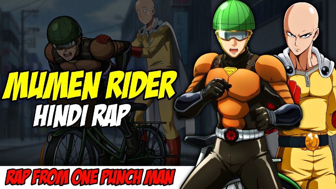 One Punch Man Hindi Rap - Mumen Rider By Dikz | Hindi Anime Rap | One Punch Man AMV | Prod. By YGOD